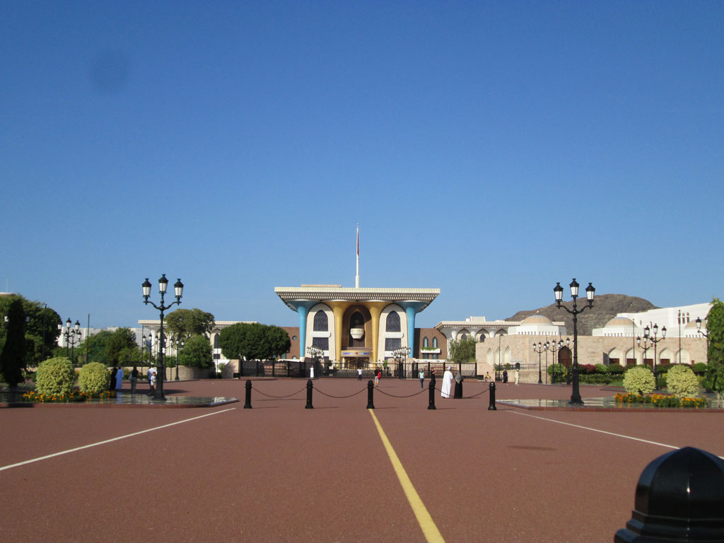 Sultanspalast---Oman